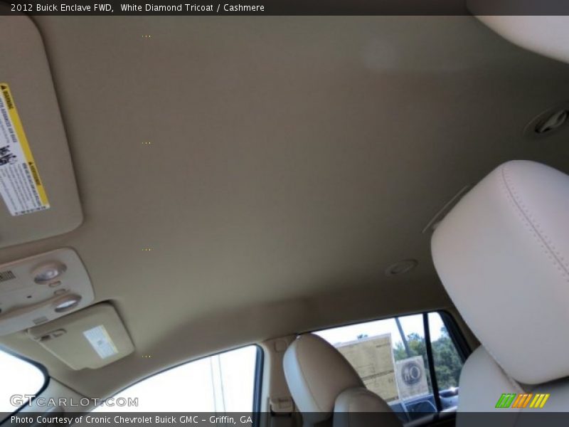 White Diamond Tricoat / Cashmere 2012 Buick Enclave FWD