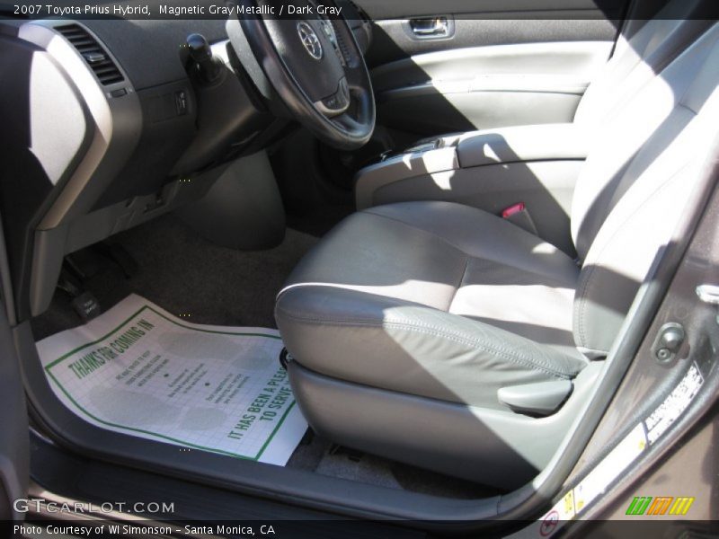 Magnetic Gray Metallic / Dark Gray 2007 Toyota Prius Hybrid