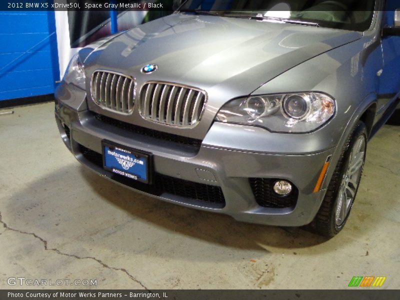 Space Gray Metallic / Black 2012 BMW X5 xDrive50i