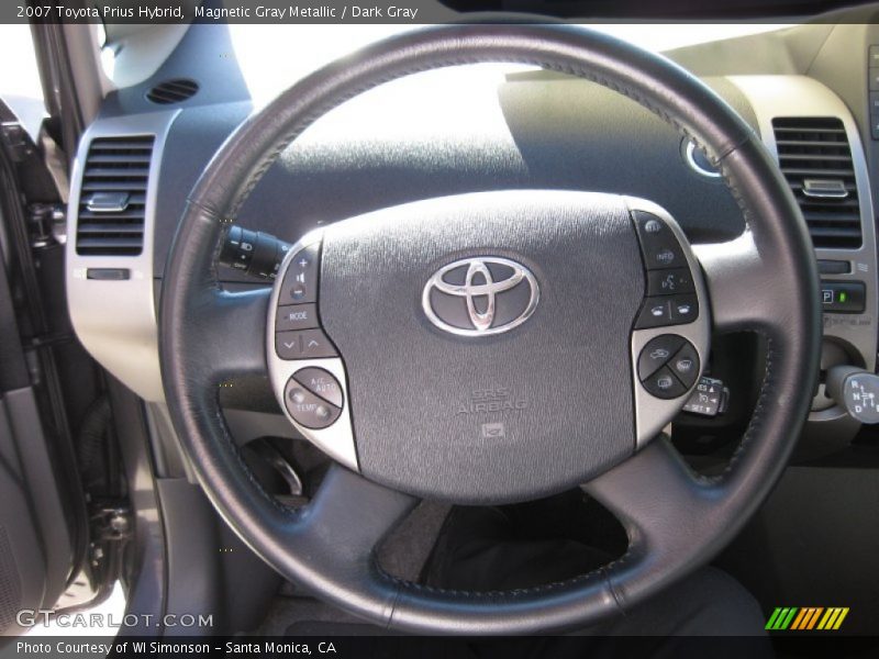 Magnetic Gray Metallic / Dark Gray 2007 Toyota Prius Hybrid