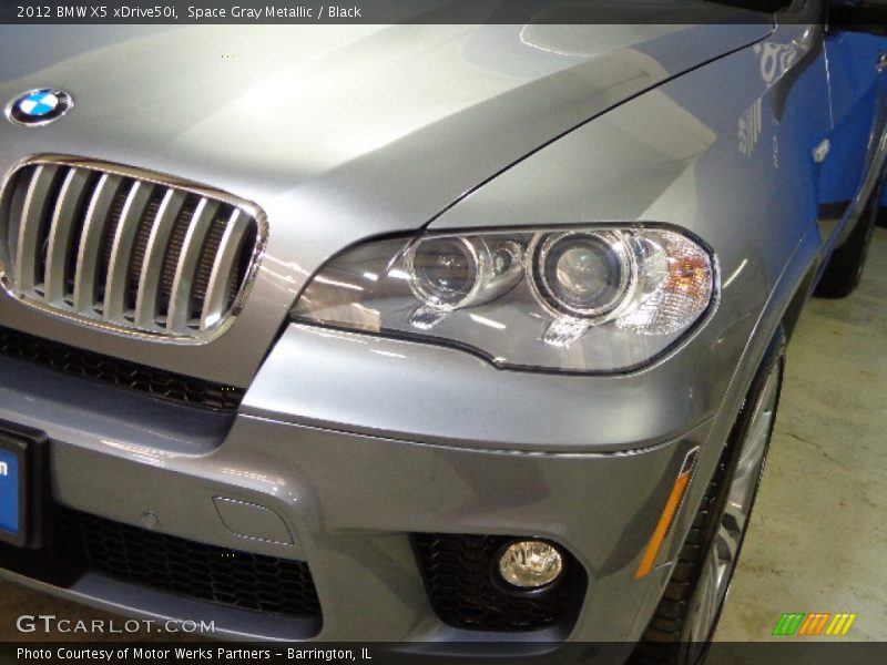 Space Gray Metallic / Black 2012 BMW X5 xDrive50i