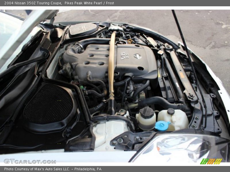 Pikes Peak White Pearl / Frost 2004 Nissan 350Z Touring Coupe