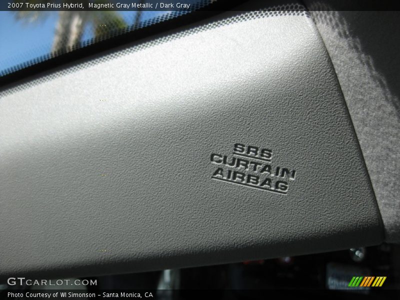 Magnetic Gray Metallic / Dark Gray 2007 Toyota Prius Hybrid