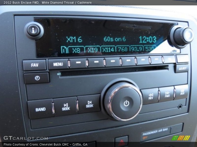 White Diamond Tricoat / Cashmere 2012 Buick Enclave FWD