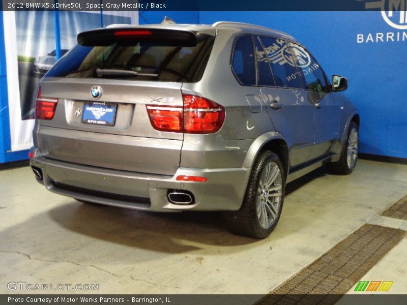 Space Gray Metallic / Black 2012 BMW X5 xDrive50i
