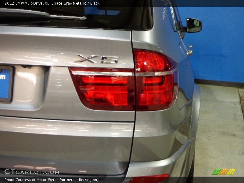 Space Gray Metallic / Black 2012 BMW X5 xDrive50i