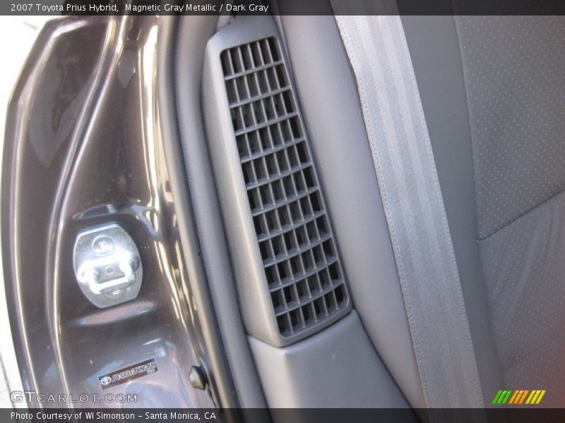 Magnetic Gray Metallic / Dark Gray 2007 Toyota Prius Hybrid