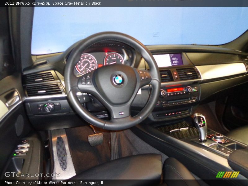 Space Gray Metallic / Black 2012 BMW X5 xDrive50i