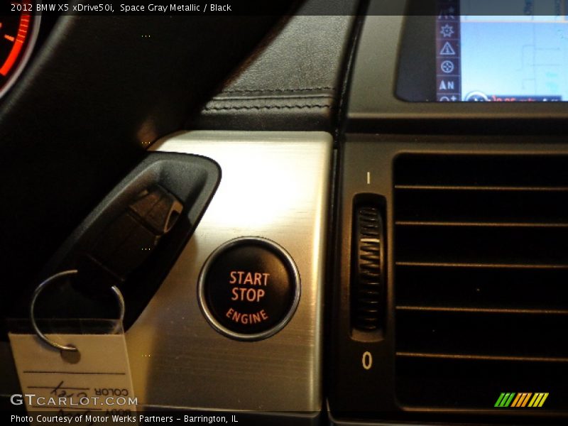 Space Gray Metallic / Black 2012 BMW X5 xDrive50i