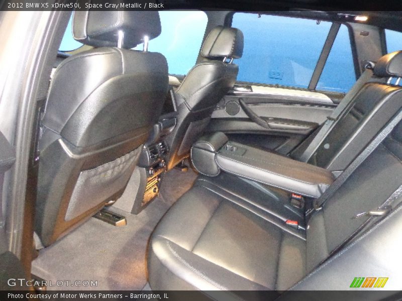 Space Gray Metallic / Black 2012 BMW X5 xDrive50i