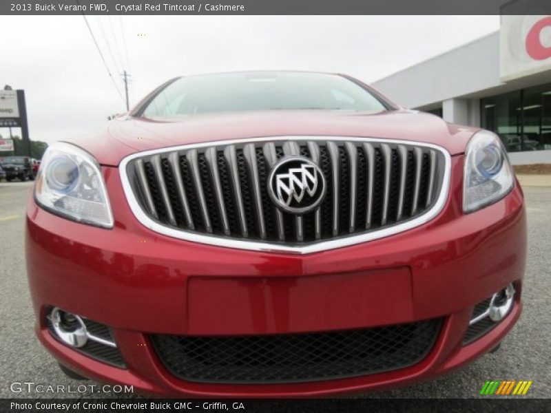 Crystal Red Tintcoat / Cashmere 2013 Buick Verano FWD