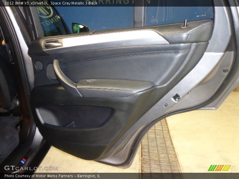 Space Gray Metallic / Black 2012 BMW X5 xDrive50i