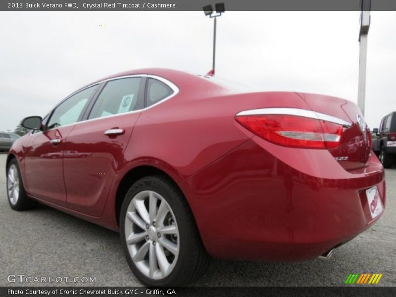 Crystal Red Tintcoat / Cashmere 2013 Buick Verano FWD