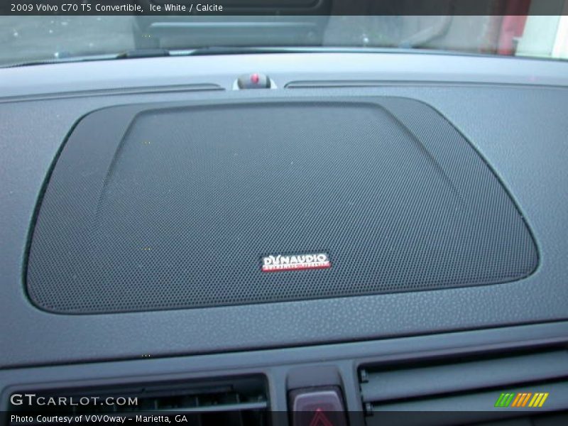 Ice White / Calcite 2009 Volvo C70 T5 Convertible
