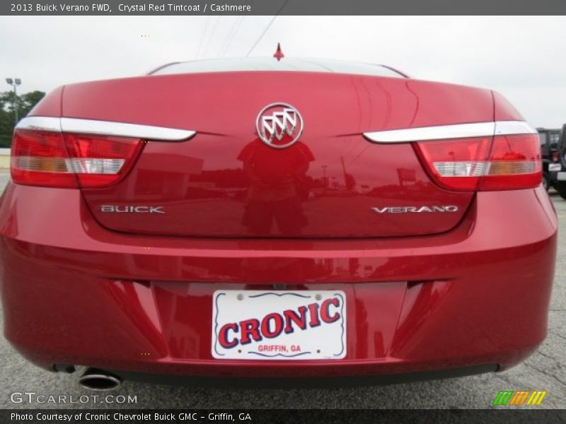 Crystal Red Tintcoat / Cashmere 2013 Buick Verano FWD