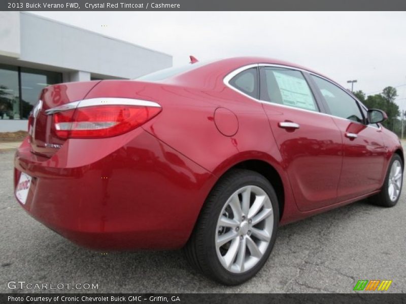 Crystal Red Tintcoat / Cashmere 2013 Buick Verano FWD
