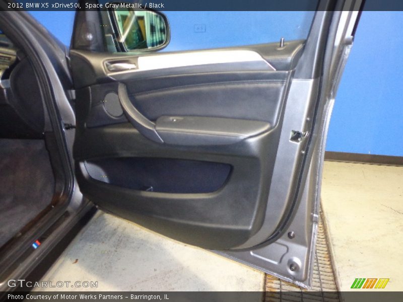 Space Gray Metallic / Black 2012 BMW X5 xDrive50i
