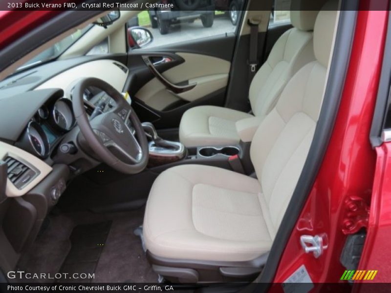 Crystal Red Tintcoat / Cashmere 2013 Buick Verano FWD