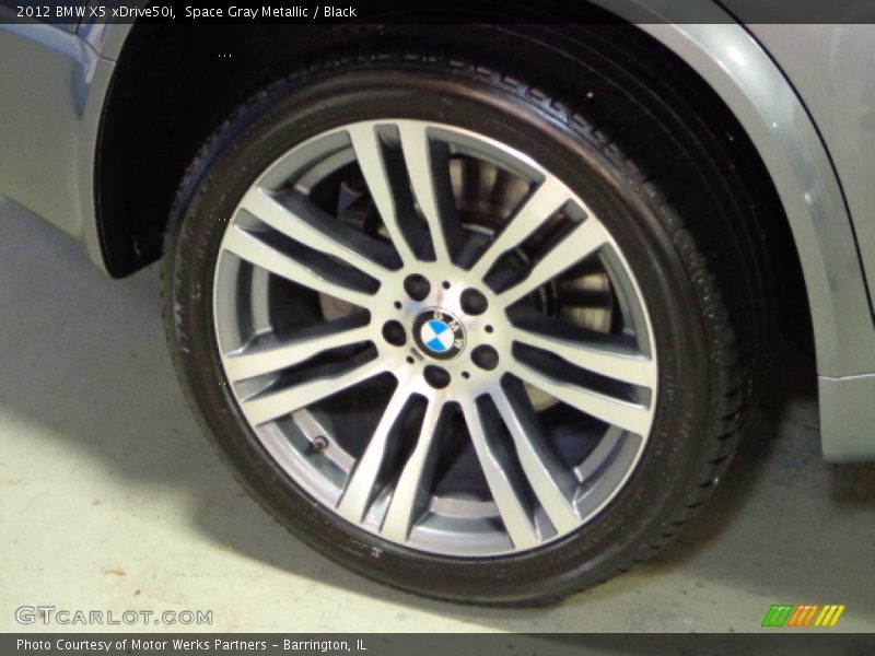 Space Gray Metallic / Black 2012 BMW X5 xDrive50i