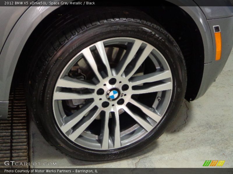Space Gray Metallic / Black 2012 BMW X5 xDrive50i