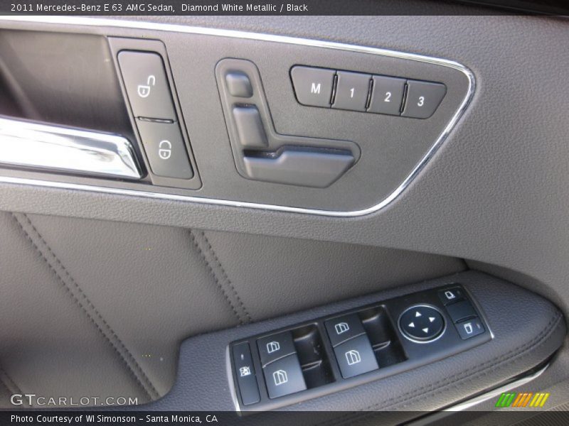 Controls of 2011 E 63 AMG Sedan