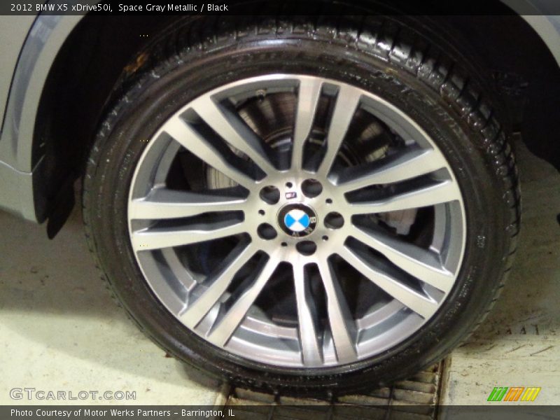Space Gray Metallic / Black 2012 BMW X5 xDrive50i