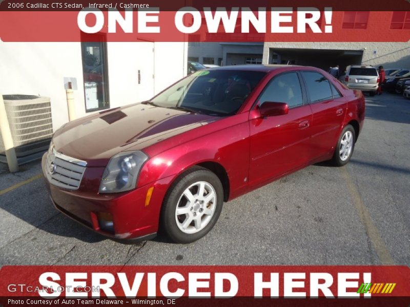 Infrared / Cashmere 2006 Cadillac CTS Sedan