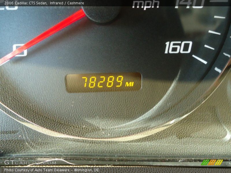 Infrared / Cashmere 2006 Cadillac CTS Sedan