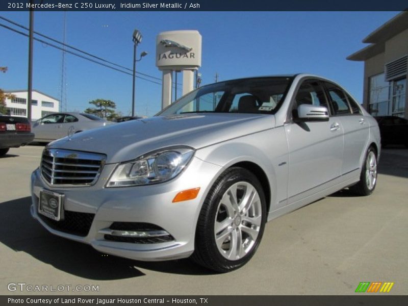 Iridium Silver Metallic / Ash 2012 Mercedes-Benz C 250 Luxury