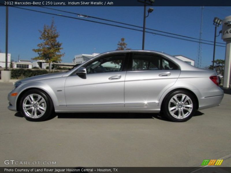 Iridium Silver Metallic / Ash 2012 Mercedes-Benz C 250 Luxury