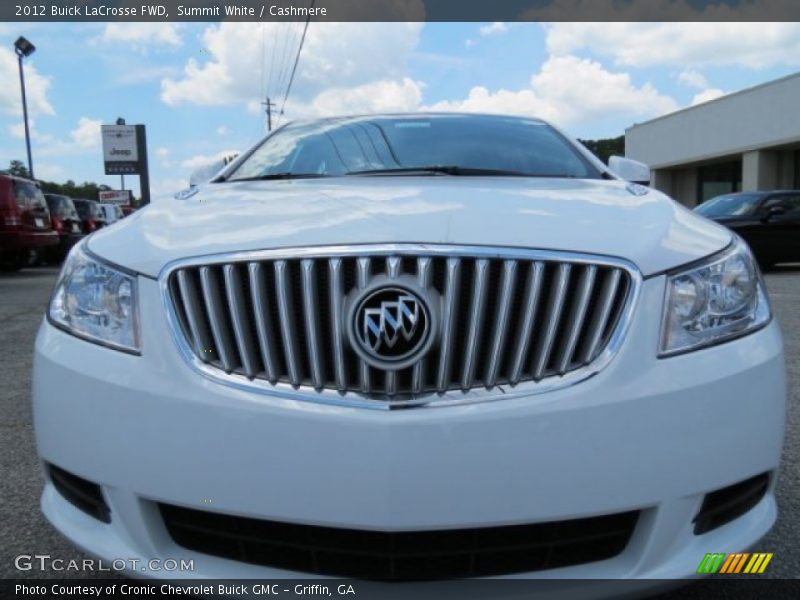 Summit White / Cashmere 2012 Buick LaCrosse FWD