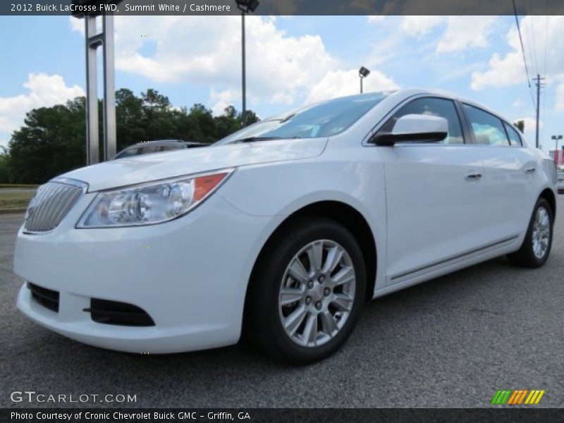 Summit White / Cashmere 2012 Buick LaCrosse FWD