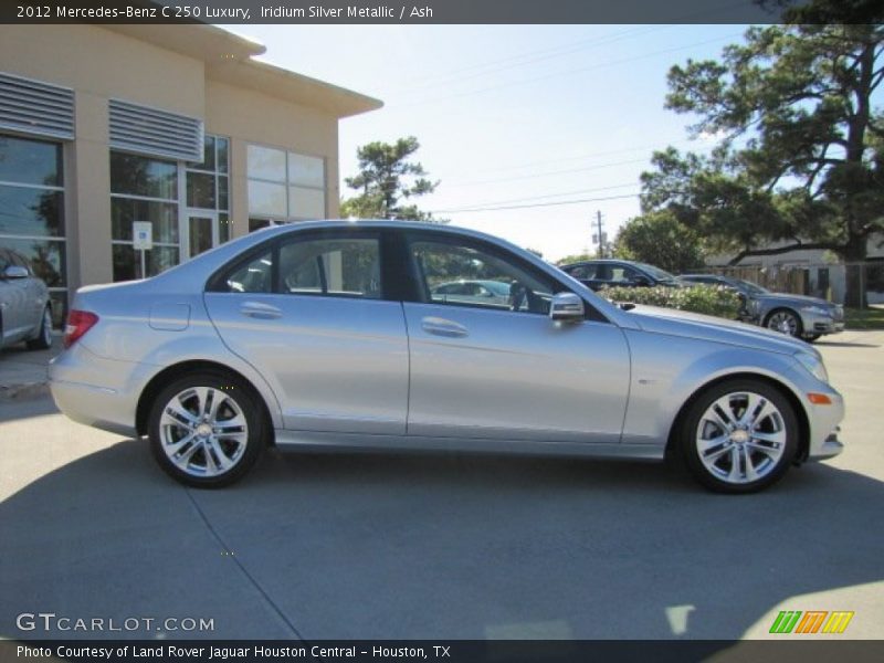Iridium Silver Metallic / Ash 2012 Mercedes-Benz C 250 Luxury