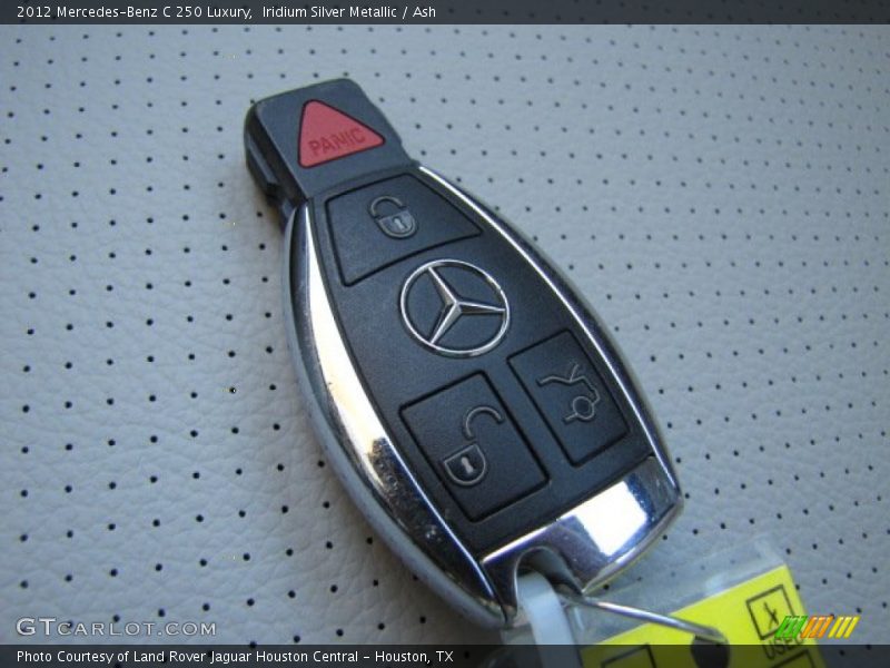 Iridium Silver Metallic / Ash 2012 Mercedes-Benz C 250 Luxury