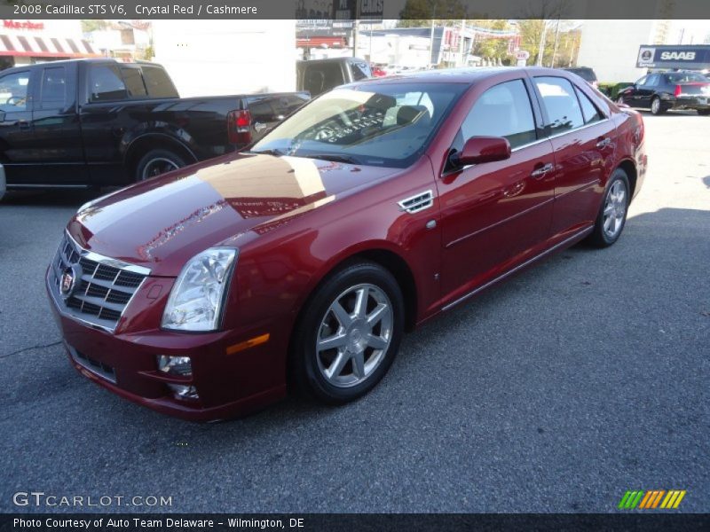 Crystal Red / Cashmere 2008 Cadillac STS V6