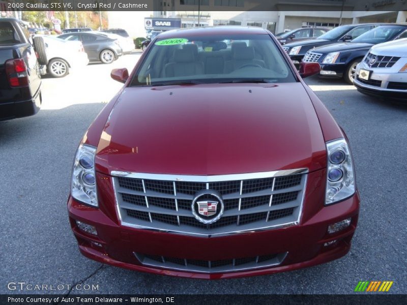 Crystal Red / Cashmere 2008 Cadillac STS V6