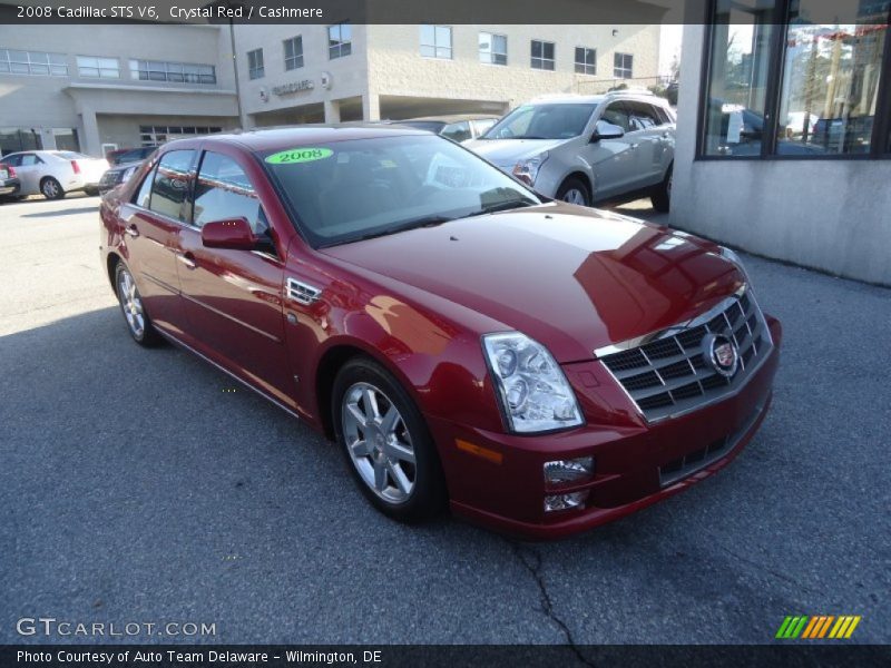 Crystal Red / Cashmere 2008 Cadillac STS V6