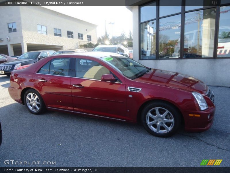 Crystal Red / Cashmere 2008 Cadillac STS V6