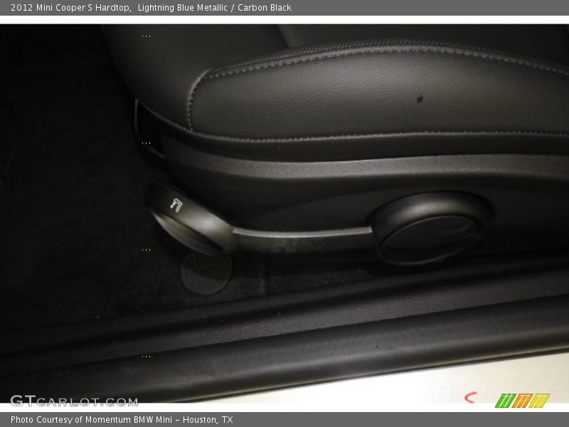 Lightning Blue Metallic / Carbon Black 2012 Mini Cooper S Hardtop