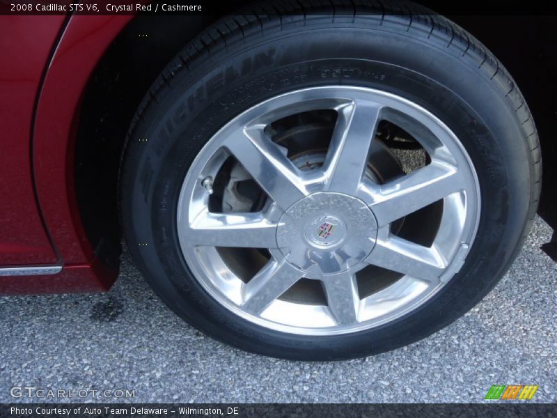 Crystal Red / Cashmere 2008 Cadillac STS V6