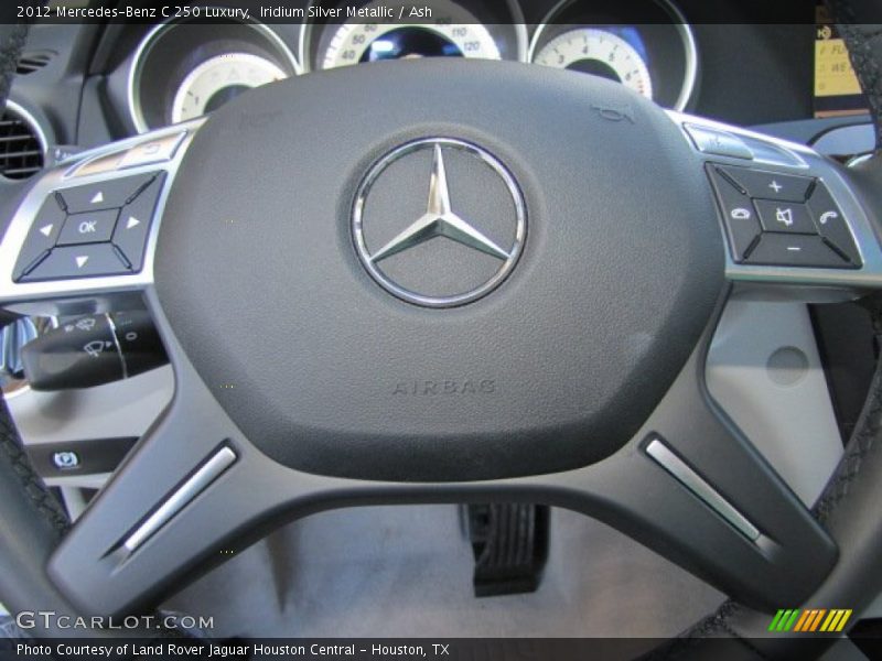 Iridium Silver Metallic / Ash 2012 Mercedes-Benz C 250 Luxury