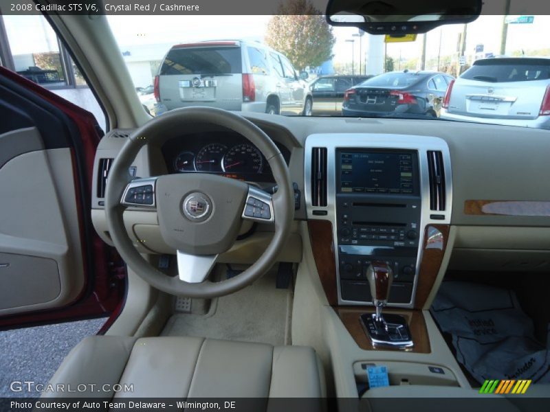 Crystal Red / Cashmere 2008 Cadillac STS V6