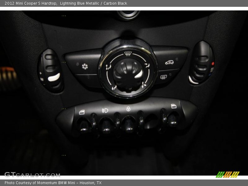 Lightning Blue Metallic / Carbon Black 2012 Mini Cooper S Hardtop