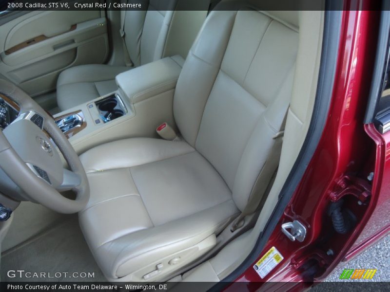 Crystal Red / Cashmere 2008 Cadillac STS V6