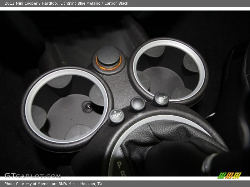 Lightning Blue Metallic / Carbon Black 2012 Mini Cooper S Hardtop