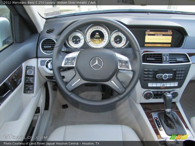 Iridium Silver Metallic / Ash 2012 Mercedes-Benz C 250 Luxury