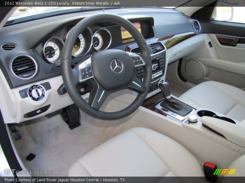 Iridium Silver Metallic / Ash 2012 Mercedes-Benz C 250 Luxury