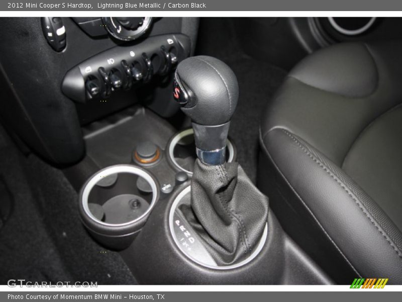 Lightning Blue Metallic / Carbon Black 2012 Mini Cooper S Hardtop