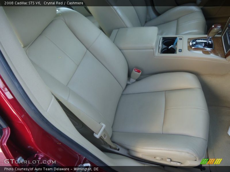 Crystal Red / Cashmere 2008 Cadillac STS V6