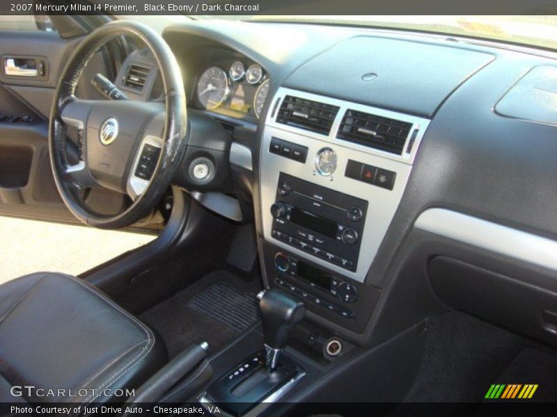 Black Ebony / Dark Charcoal 2007 Mercury Milan I4 Premier
